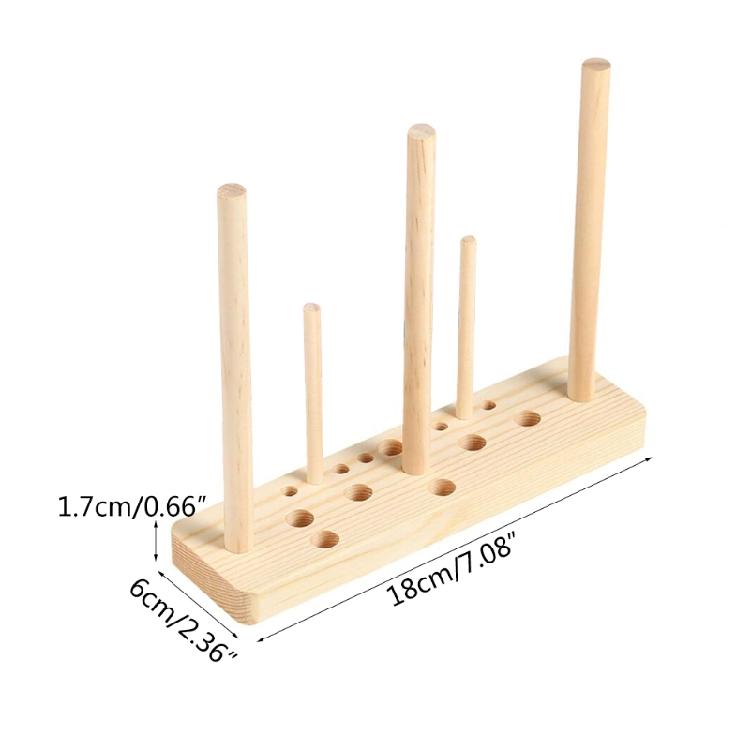 Wooden Maker Tool for Making Bows DIY Crafts Halloween Christmas Party