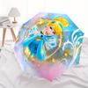 1pc Disney Cinderella Automatic Opening and Closing Umbrella - Small Umbrella Suitable for Various Occasions, Portable 3-Fold Small Umbrella