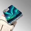 Snow Forest Night Sky Tempered Glass Phone Case For iPhone 17 Pro Max 16 15 14 13 12 11 Pro Plus 17 Air Electroplate Cover