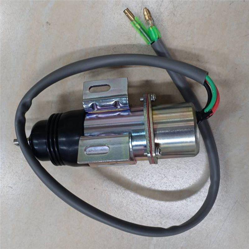 Excavator Flameout Solenoid Valve MV1-58 894453-3411 12V Shut Off Solenoid For Hitachi Isuzu Engine Kobelco