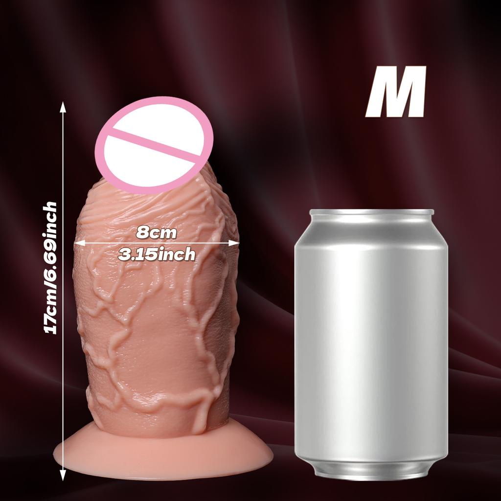 Dilated Anal Device  Super Thick  Egg Free Fake Penis  Egg Free  Simulated Penis  Large Mushroom Head  Masturbator Female Adult Sexual Product