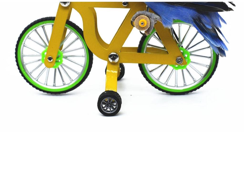 Parrot Bicycle Toy: Interactive Training Tool for Small Birds
