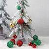 100Pcs Christmas Ball Ornaments Tree Decorative Shatterproof Decorations Hanging Xmas for Anniversary Wedding Party Holiday