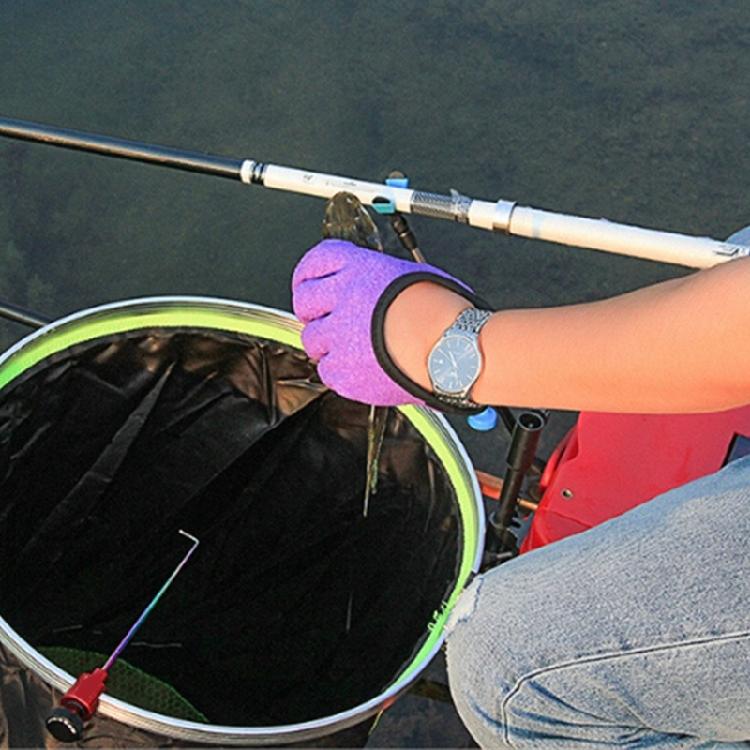 Fishing Gear Fisherman Profession Left Right Hand Fishing Gloves with Magnet Release Fishing Catching Glove Protect Hand