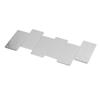 6pcs Nail Art Stamping Plates Kit Stainless Steel Plates Fingernails Template Stencil Stamps