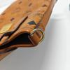 [Pre-Owned] Aren Allover Logo 24k Gold Plated Hardware Tag Napa Leather French Fry Mini Shoulder Crossbody Tote Bag - Fair #1MVIZGT