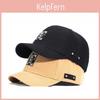 Cotton Letter Embroidery Baseball Cap With Short Brim For Men And Women 2024 Spring Fashion