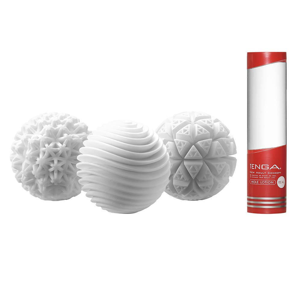 TENGA TENGA GEO 3 types HOLE LOTION set +