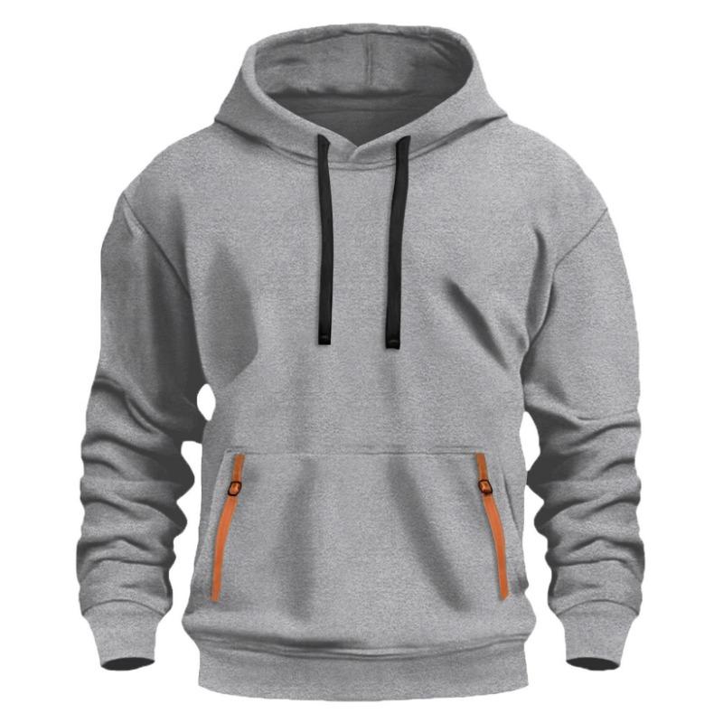 2025 New Autumn and Winter Men's Sweatshirts Fashion Hoodies Casual Pocket Pullovers