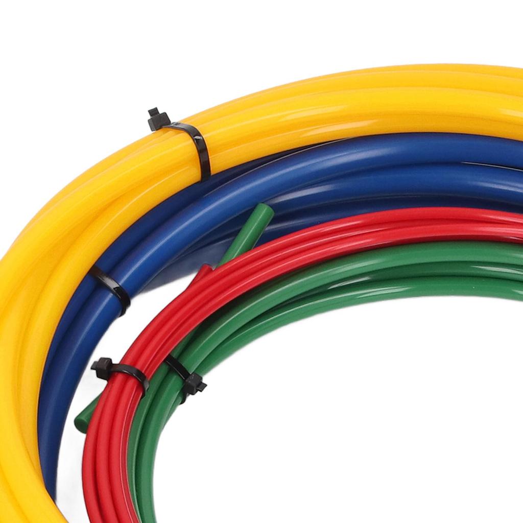 Reusable Manual Copper Pipe Bender with PE Plastic Elbow Strips, 4 Meters, 1/4", 3/8", 1/2", and 5/8", 4 Pieces