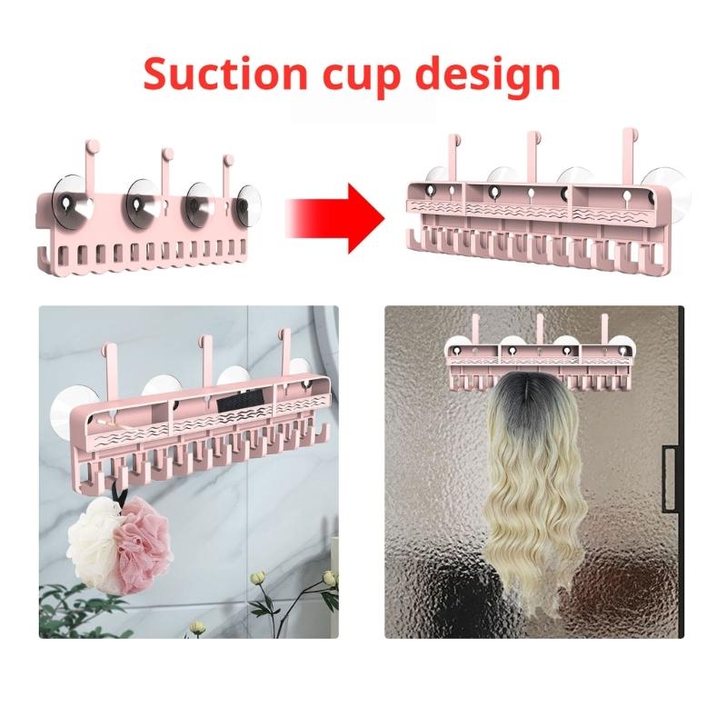 Hair Extension Holder Wigs Display Stand Hair Extension Organizers Wigs Rack Wigs Holder Practical Hair Styling Tool