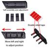 HLQB7 For BMW ABS Car Front Grille Emblem M1 M2 M3 M4 M5 M6 M7 X1 X2 X3 X4 X5 X6 X7 For BMW M Competition LOGO Decor Car Styling Acces