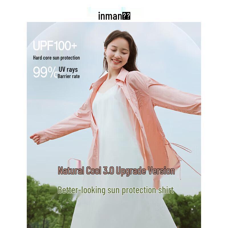 Inman Women's UPF Sun Protection Lightweight Shirt Jacket
