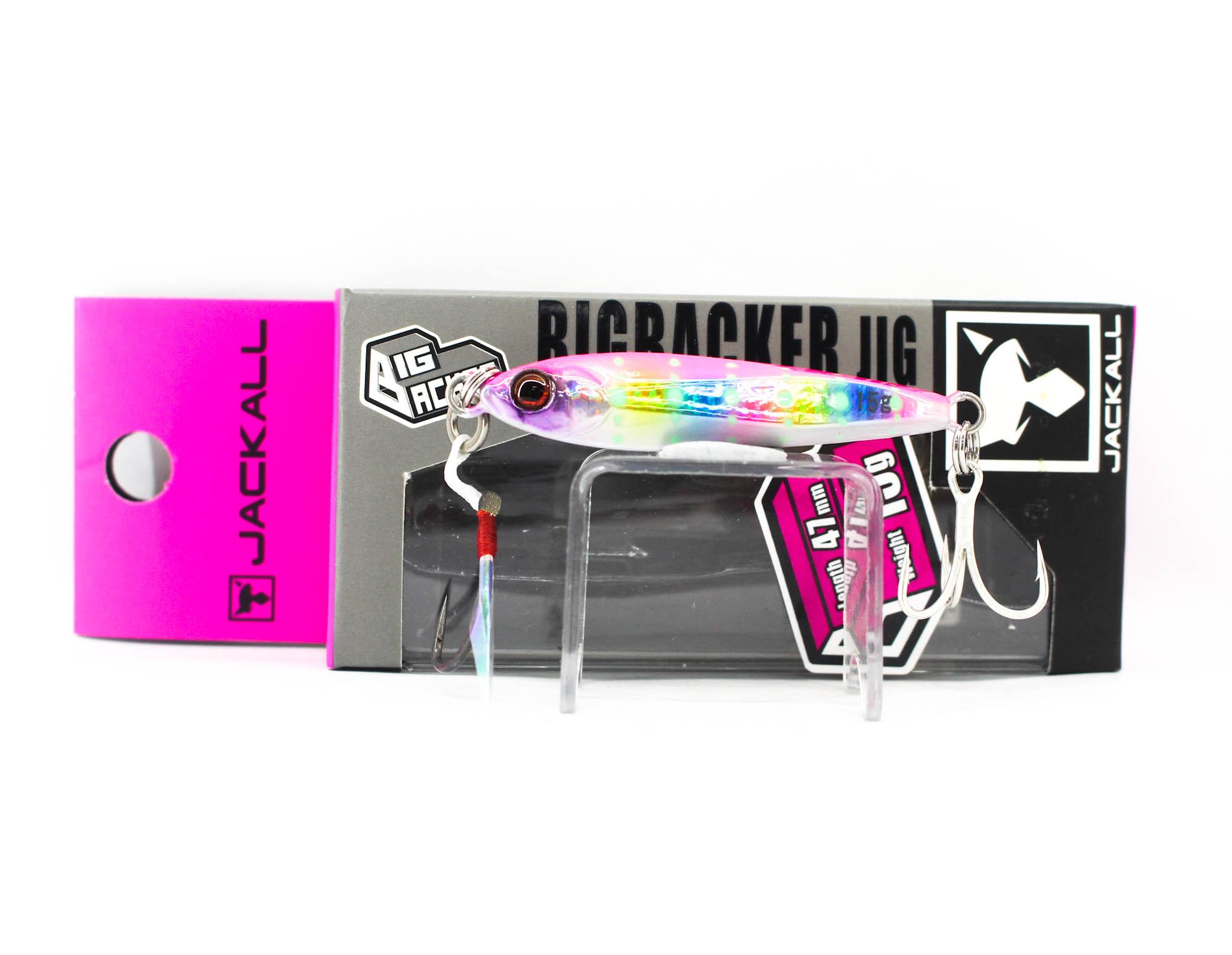 

Jackall Metal Jig Big Backer 15 грамм Pink Candy Glow Dot (2835)