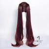 Genshin Impact Hu Tao Cosplay Wig, Anime, Heat Resistant, Costume Accessory, Parties, Events, Costume, Includes Wig Net