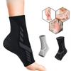 Ankle Support Strap Knit Stretch Pain Relief Compression Sleeve Injury Recovery Joint Brace Protector Sports Gym Elastic Belt