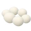 6 Pcs Wool Drying Balls High Density Adsorb Impurities Reduce Static Electricity Laundry Wool Balls