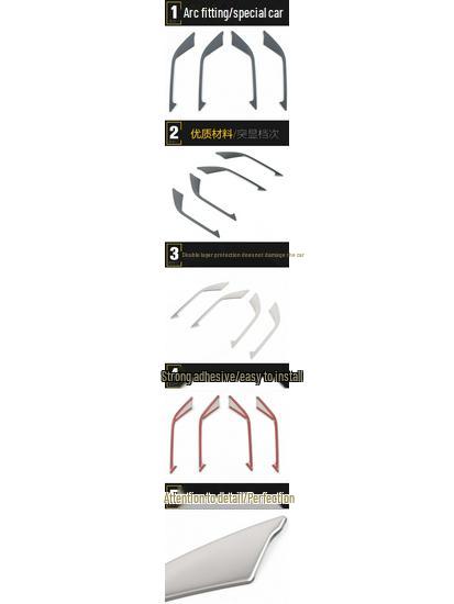 Oshan X5 Interior Door Handle Decorative Sticker & Armrest Sequin Set