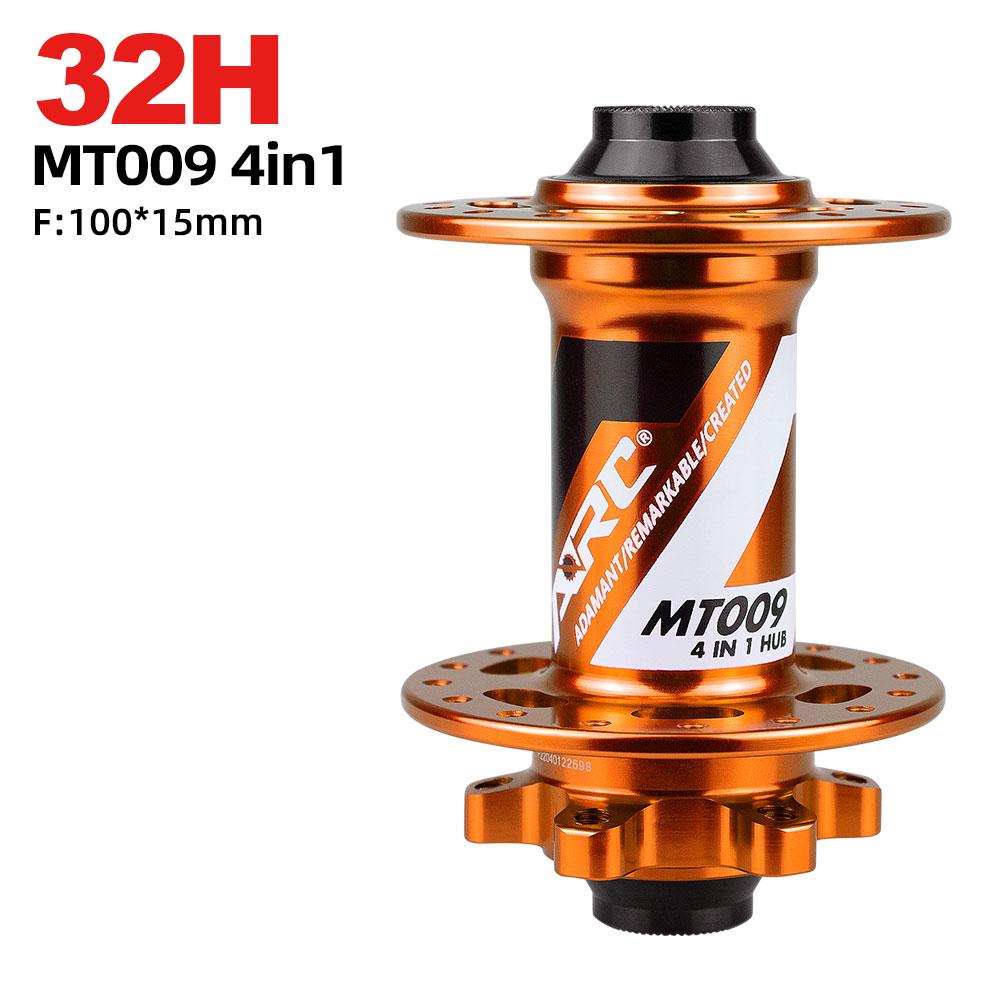 New ARC MT009 BOOST 4 IN 1 Front Bicycle Hub Mountain MTB Bike Hub Bicycle Hubs 110x15MM 100x15MM Disc Brake 28 32 36 Holes Part