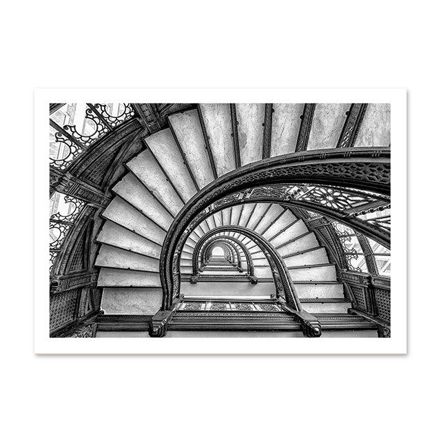 Black and White Wall Pictures Sexy Woman Canvas Poster Abstract Line Vintage Bike Art Painting Nordic Posters Living Room Decor