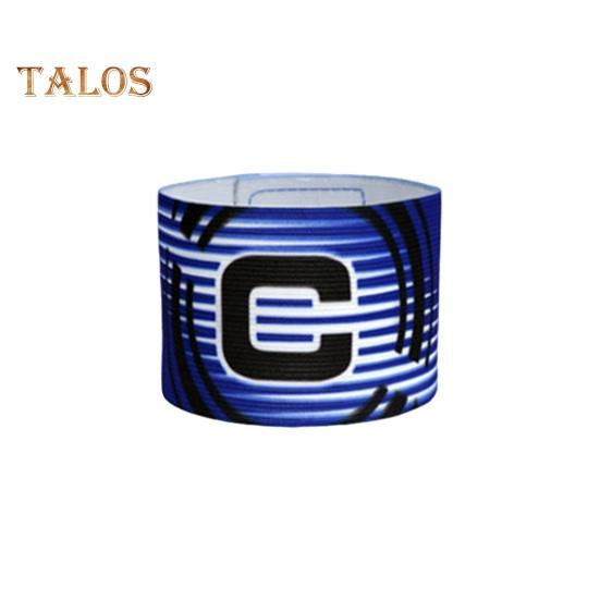 

Футбольная капитанская повязка на руку, регулируемая эластичная нейлоновая повязка для юношества и взрослых игроков, футбол, регби, баскетбол, спортивная повязка на руку синий