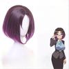 Joi Elma Cosplay Perücke Anime Kobayashi Dragon Maid Gradient Kurz Lila Ombre Hitzebeständiges Synthetisches Haar Anime Perücken + Perückenkappe