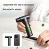 High-Speed Handheld Mini Fan: 29-Speed Brushless Motor, Portable Aluminum Alloy Turbine