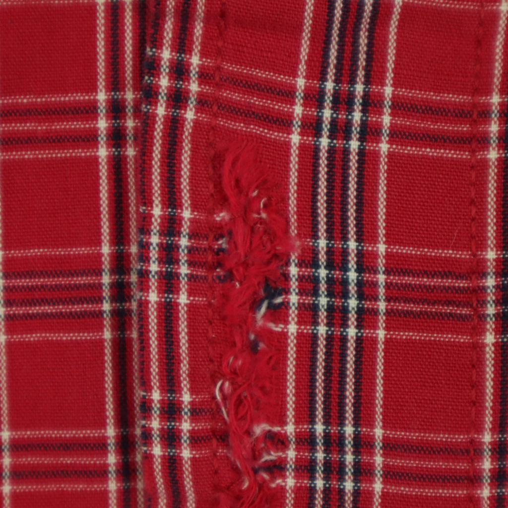 ROUNDTREE & YORKE 90s 00s Old Check Pattern Short Sleeve Button Down Cotton Shirt Men's Used