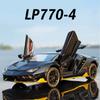 1/24 Lamborghini LP770-4 Centenario Alloy Sports Car Model Diecast Sound Super Racing Lifting Tail Hot Car Wheel for Children Gifts