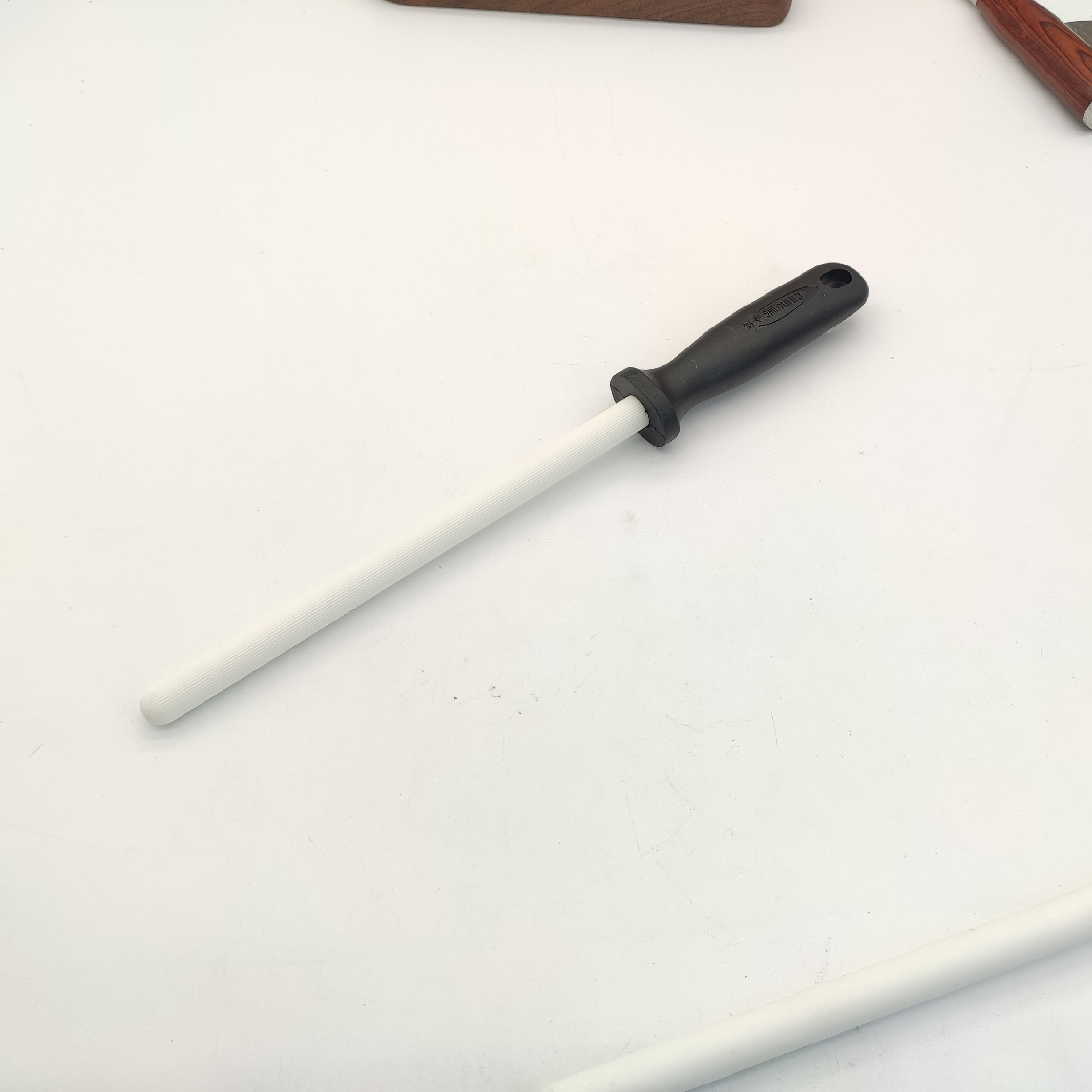 

Керамический мусат 8-12 дюймов, точильный камень, инструмент для заточки кухонных ножей, ножниц 8-12inch