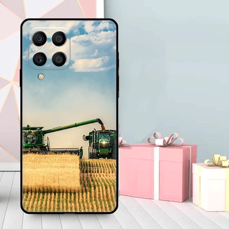 Farm Tractor Case For Samsung Galaxy M06 M11 M31 M14 M34 M54 M12 M32 M52 M15 M13 M16 M36 M56 M53 M35 M55
