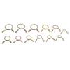 420pcs Fuel Line Spring Wire Clips 10‑Size 5‑14mm Air Tube Clamps for Motorcycle Scooter ATV