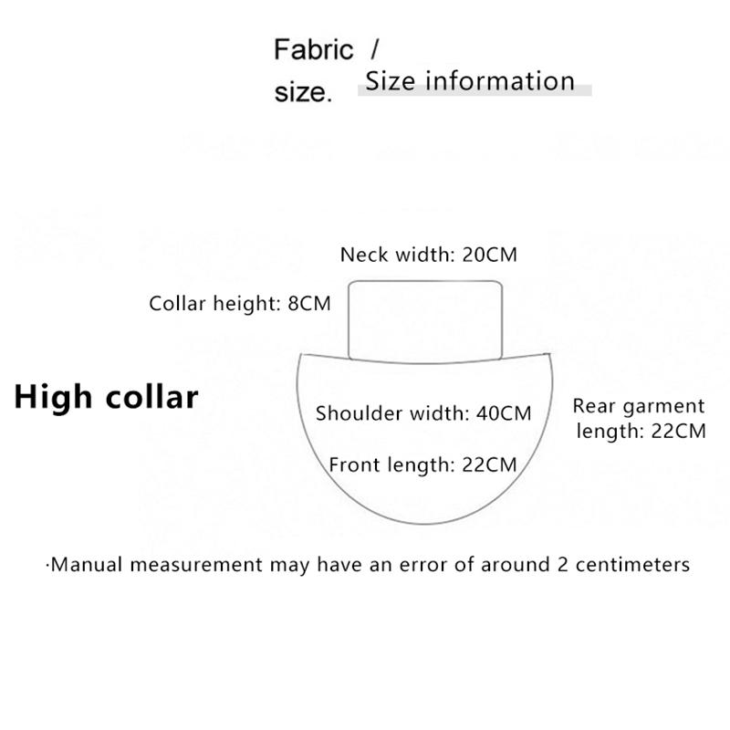 Muslimischer Rollkragen Falscher Kragen Damen Jersey Hijab Nackenbedeckung Muslimische Innenmütze Turban Islam Modal Dickey-Kragen