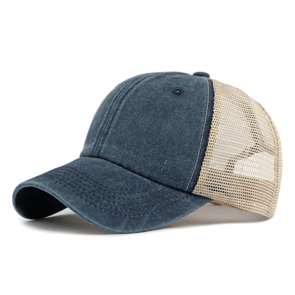 Men Breathable Mesh Baseball Cap Women's Sunscreen Sun Hat Summer Cap