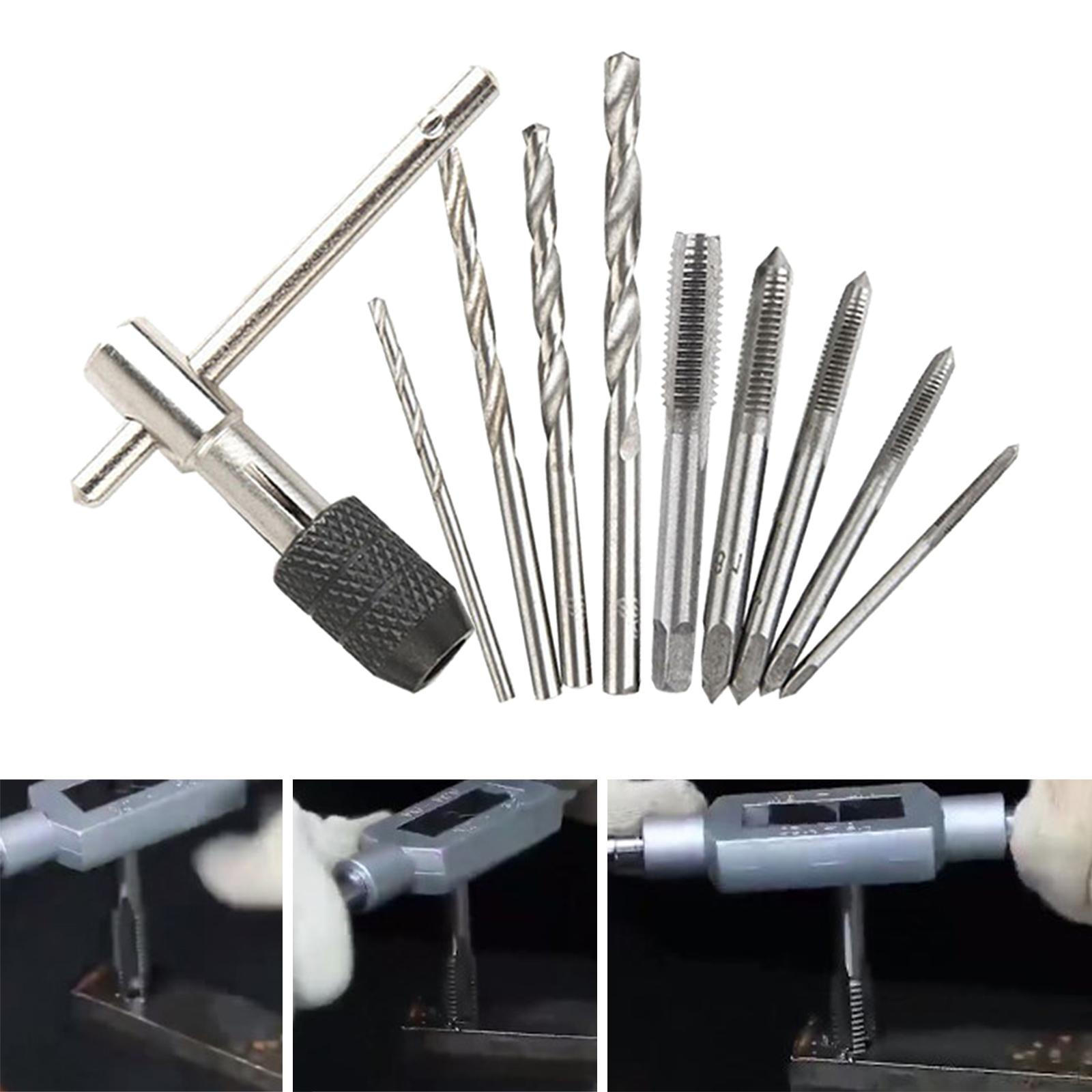 

Набор ключей, машинная резьба, метрическая пробка, ручной инструмент, Т-образная рукоятка 10Pcs