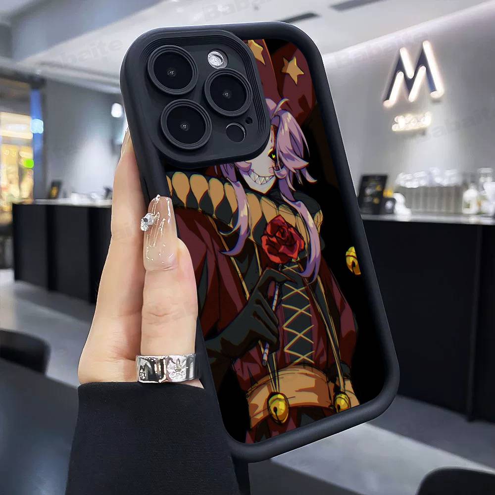 The Freak Circus Pierrot Game Phone Case For iPhone 17 16 E 15 14 13 12 11 Pro Max Plus Back Cover