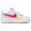 New Nike Air Force 1 Shadow White Blue Tint Fireberry Women's FQ8885-100