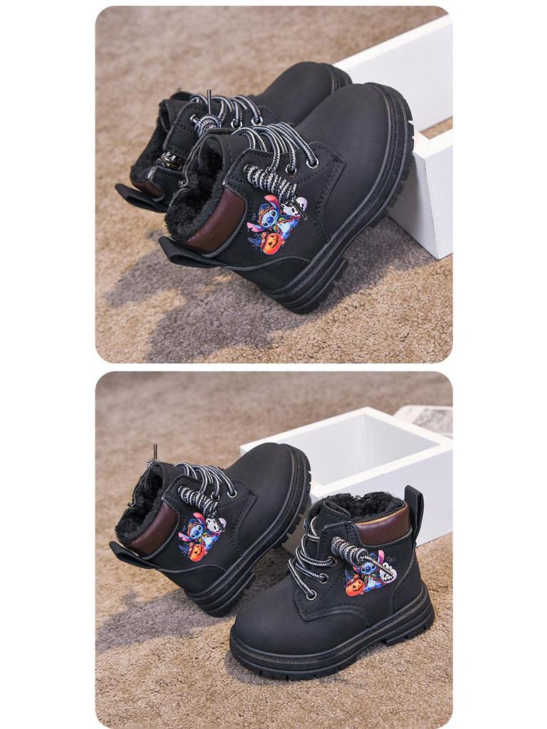 Dr. Martens Toddler Boots: Unisex Warm Yellow Cotton Short Boots for Boys & Girls (Autumn/Winter 2025)