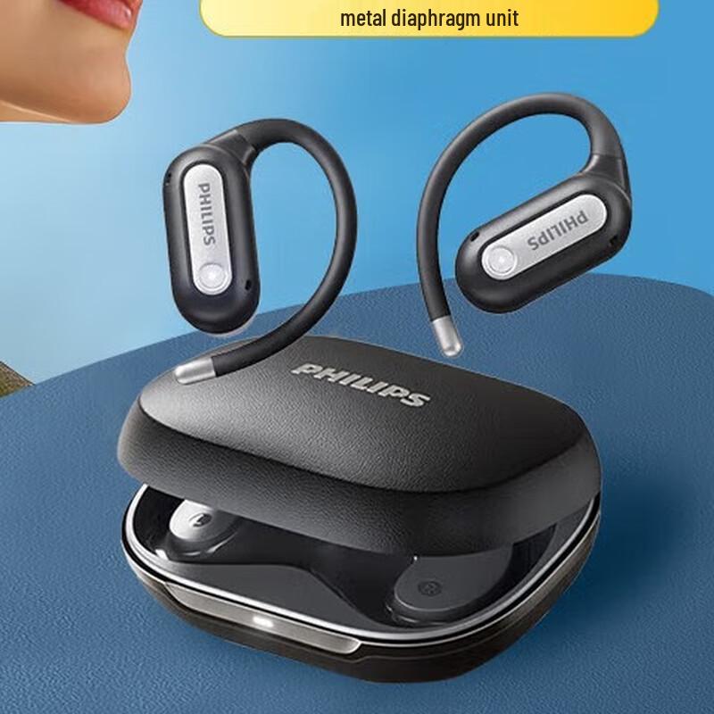 Philips TAT4759 True Wireless Open-Ear Clip-On Sports Earbuds