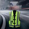 Huan Qiu HQ-MY-002 Motorcykel Airbag Säkerhetsväst - Uppblåsbar Anti-fall Ridutrustning