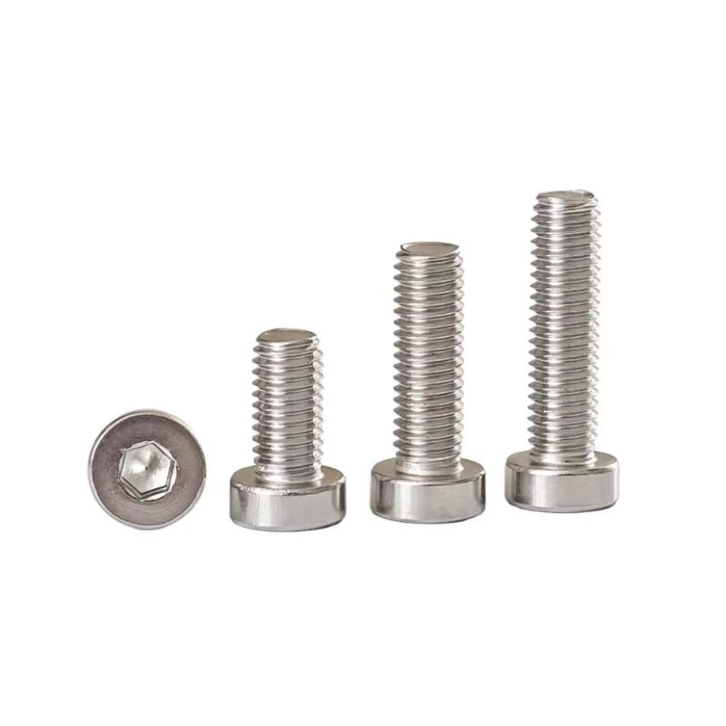 DIAIEN DIN 7984 Stainless Steel Low Profile Hex Socket Cap Head Screws