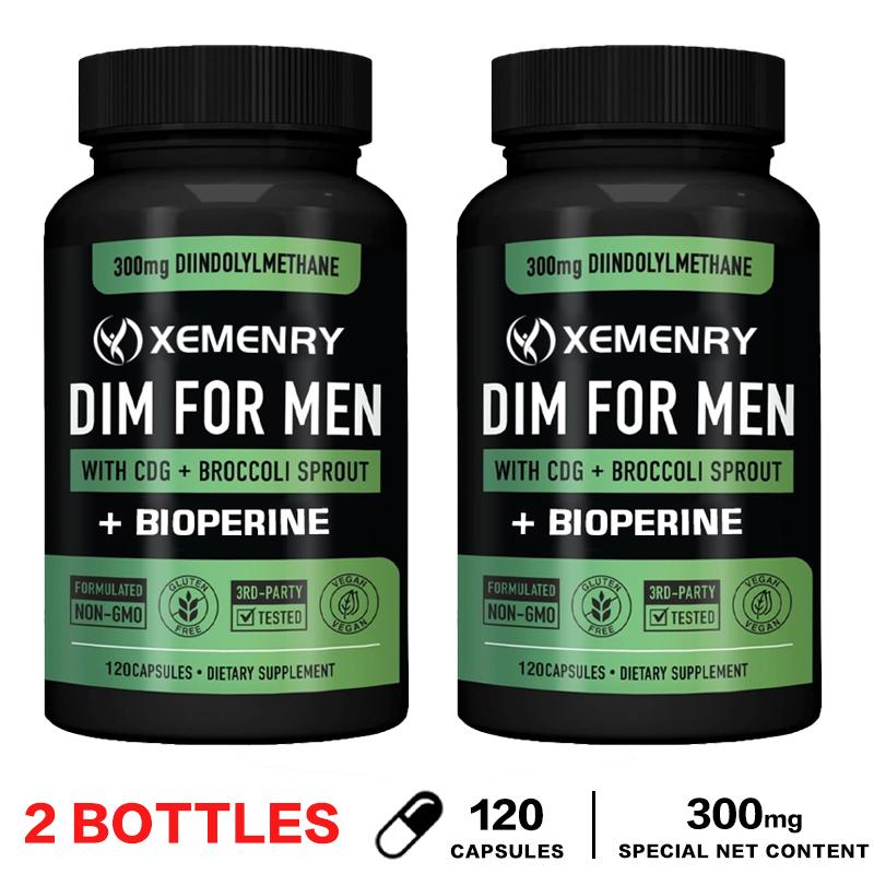 XEMENRY - 300 mg DIM, CDG (calcium gluconate), broccoli sprouts and alkaloids - Energy