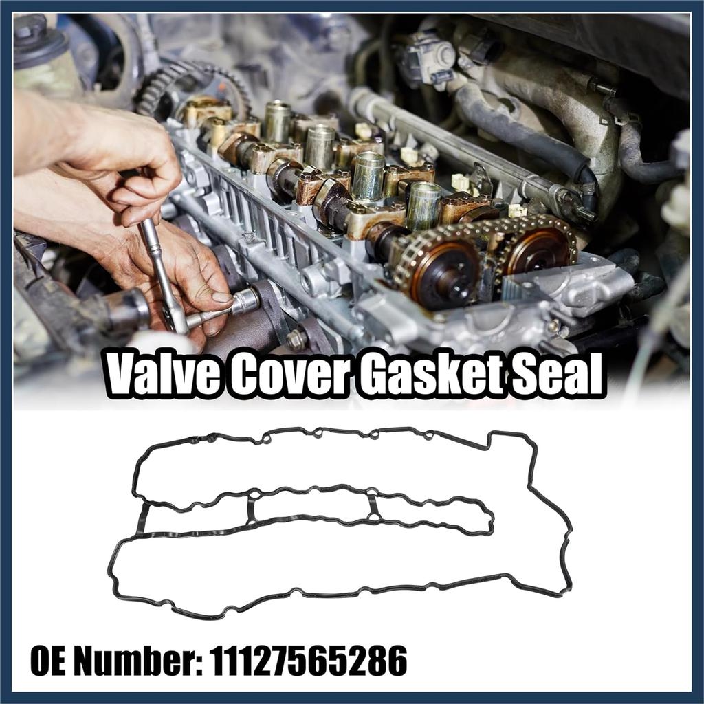 Black Valve Cover Gasket Seal 11127565286 for BMW 135i 335 535i 740i X6 Z4 Stylish Design