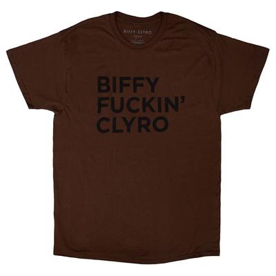 Biffy Clyro Biffy Text Logo T Shirt
