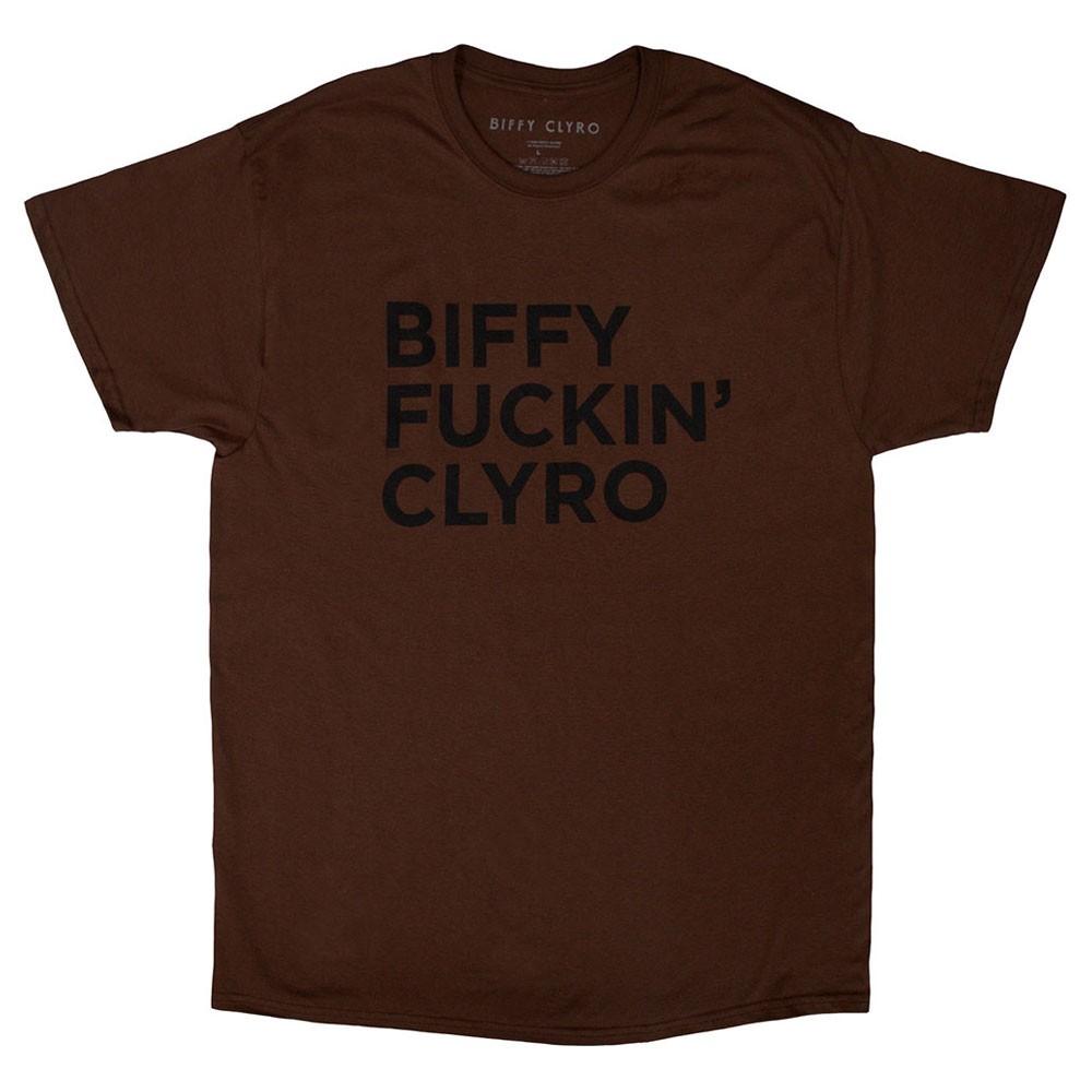 Biffy Clyro Biffy Text Logo T Shirt S