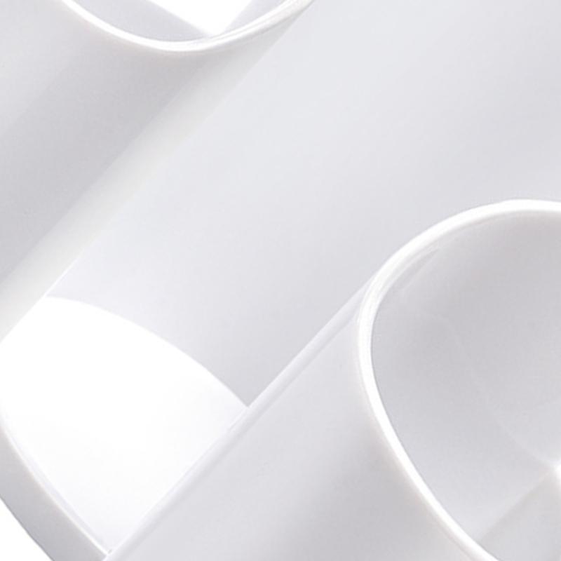 Space Saving Countertop Organiser For Cotton Swabs Floss Dispensing Bathroom Essential Storage Container