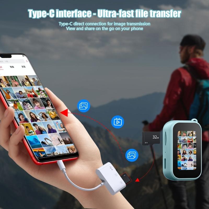 Digital Sports Camera With Fast Startup 1.47inch Lens Low Light Clarities For Action Photography Enthusiasts