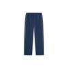 Li Ning Life Series Solid Color Straight Leg Reflective Knitted Sports Pants Men Bottoms Guangdong-Blue AYKT831-2
