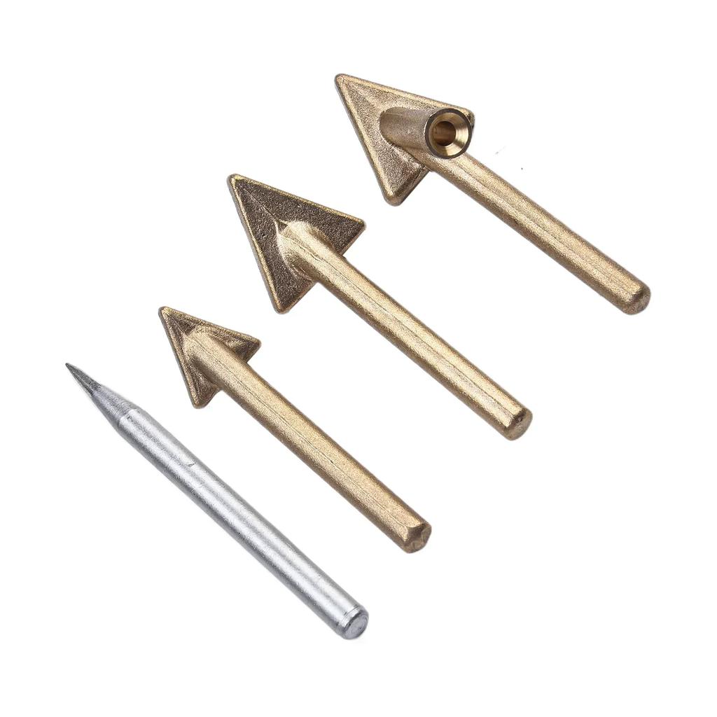 4 Stück Schweißkolben Lötspitzen Ersatzspitzen Für 80 Watt Kolben Kunststoffschweißgerät TPO TEO PP Auto Stoßstange Lötgeräte