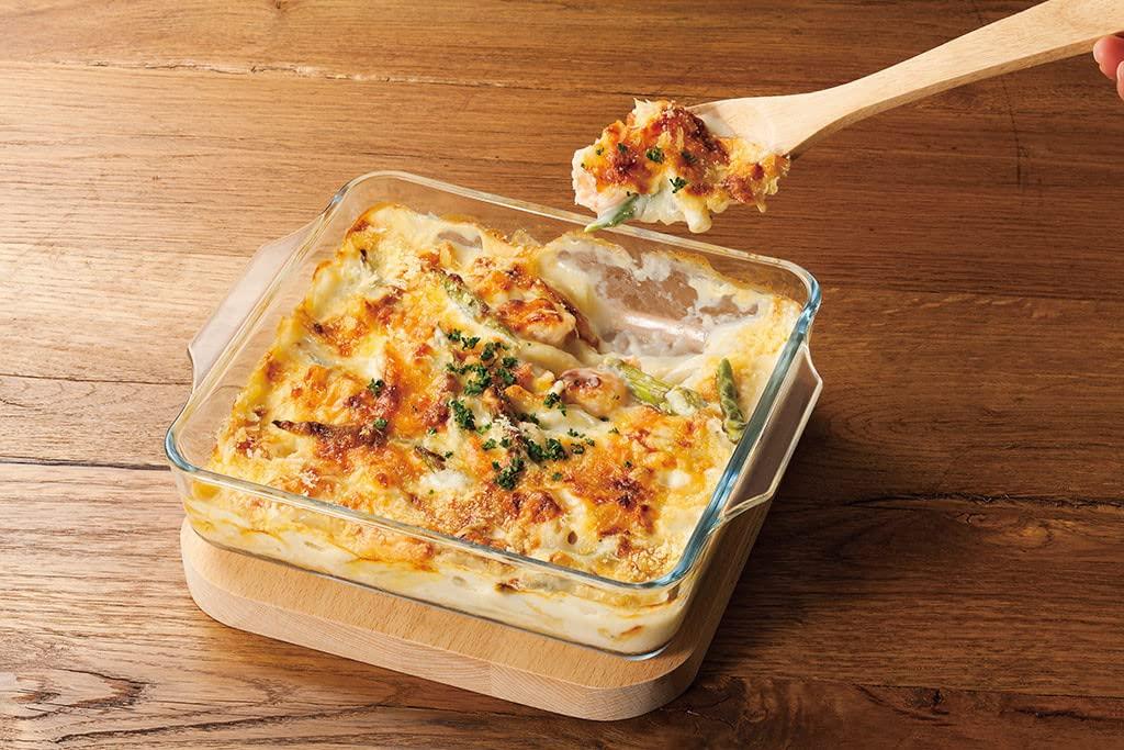 Adelia Cerabake Square Roaster S, Microwave and Oven Safe